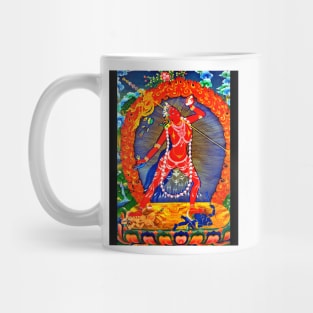 Vajrayogini Dakini Tibetan Buddhist Thangka Art Mug